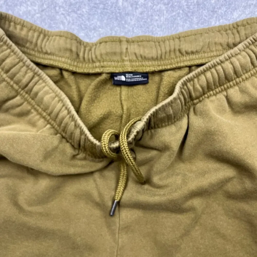 the north face‎ sweat shorts green fleece logo xl